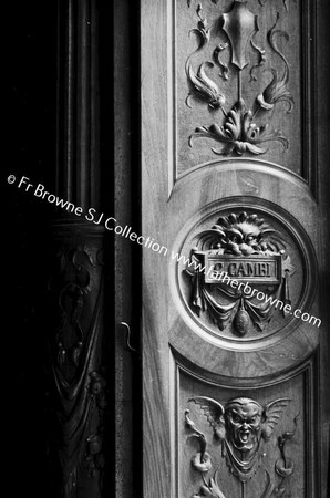 HEYWOOD HOUSE  CARVED WINDOW